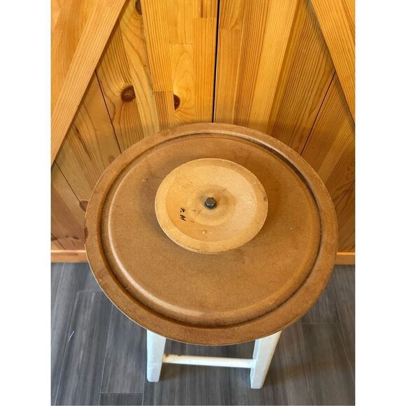 Vintage Lazy Susan California pottery 725 chip and dip set (8762)￼ - Picture 8 of 8